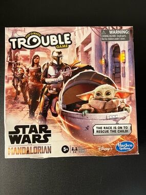 Star Wars Mandalorian Trouble Game– Rescue The Child – Grogu Baby Yoda – New